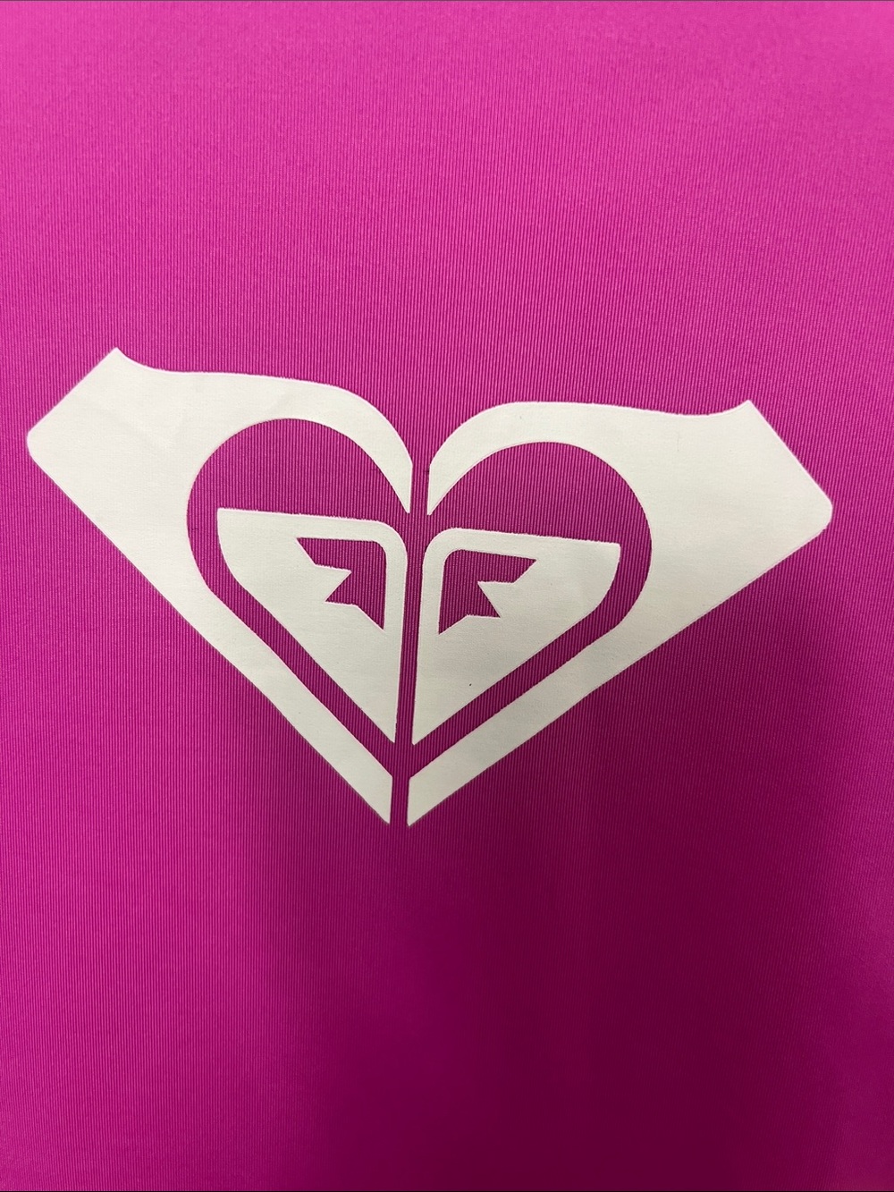 Roxy Women's Pink Whole Hearted Long Sleeve Rash Guard UPF 50 Size XL NWT - Picture 5 of 9